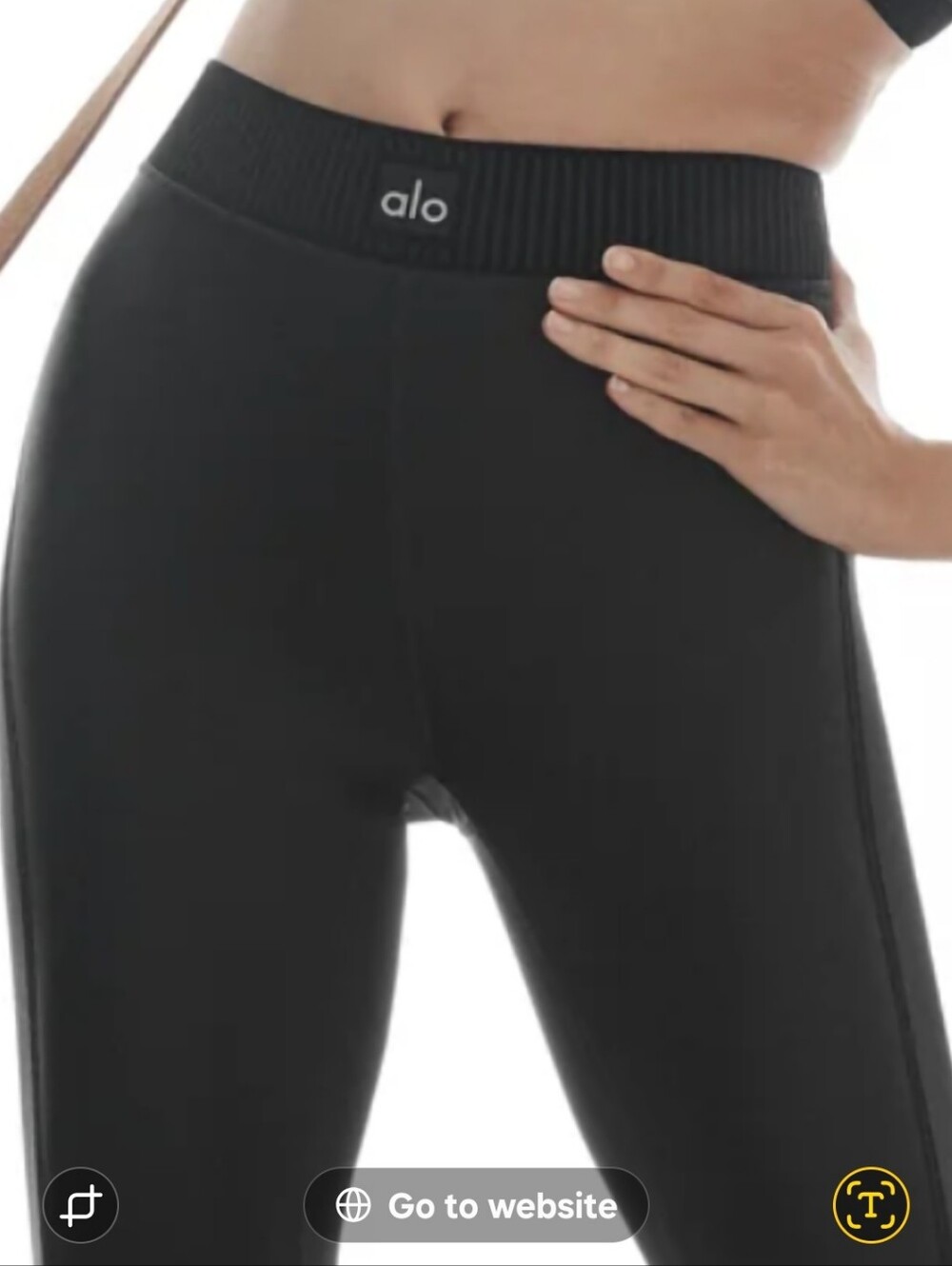 Alo Airlift High-Waist 7/8 Line Up Legging